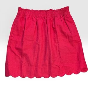 J. Crew Vibrant Pink Mini Skirt